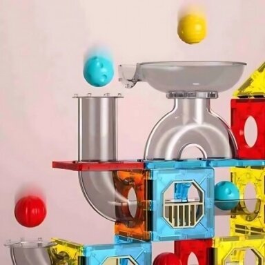 3D magnetinės konstravimo kaladėlės 55945