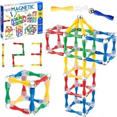 3D magnetinių konstruktorių rinkinys 55907