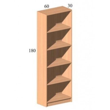 Atvira lentyna B80