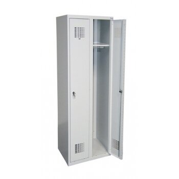 Dviejų durų metalinė persirengimo spintelė SUM 320 W Dviejų durų metalinė persirengimo spintelė SUM 320 W