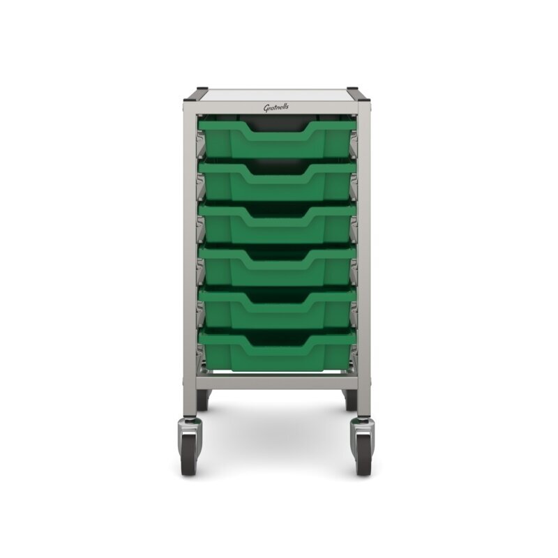 Gratnells viengubas vežimėlis 725h 5 Gratnells viengubas vežimėlis 725h 5