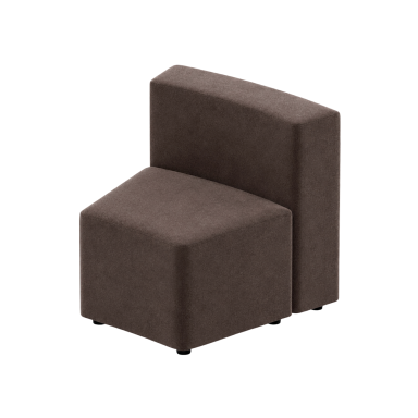 Kampinis vienvietis minkštasuolis FORMA Kampinis vienvietis minkštasuolis FORMA