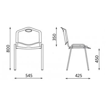 Kėdė ISO Plast 1