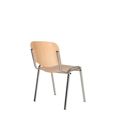 Kėdė ISO wood chrome