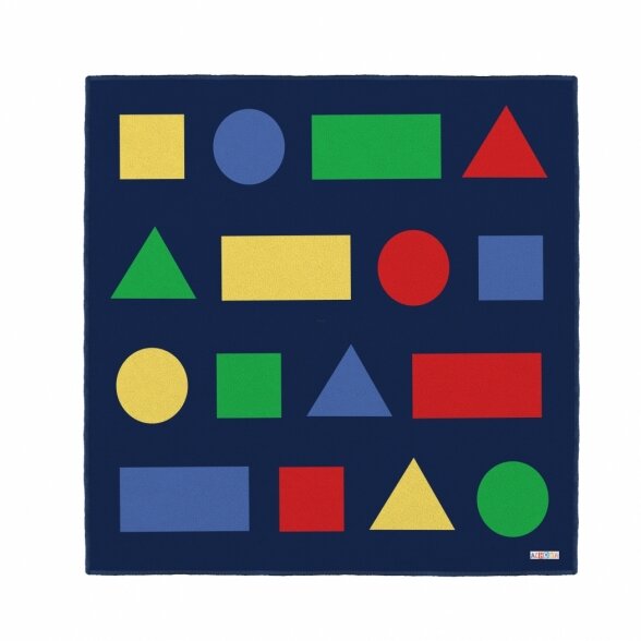 Kilimas “Geometrinės figūros” Kilimas “Geometrinės figūros”