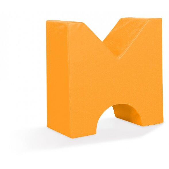 “M“ formos minkštoji figūra