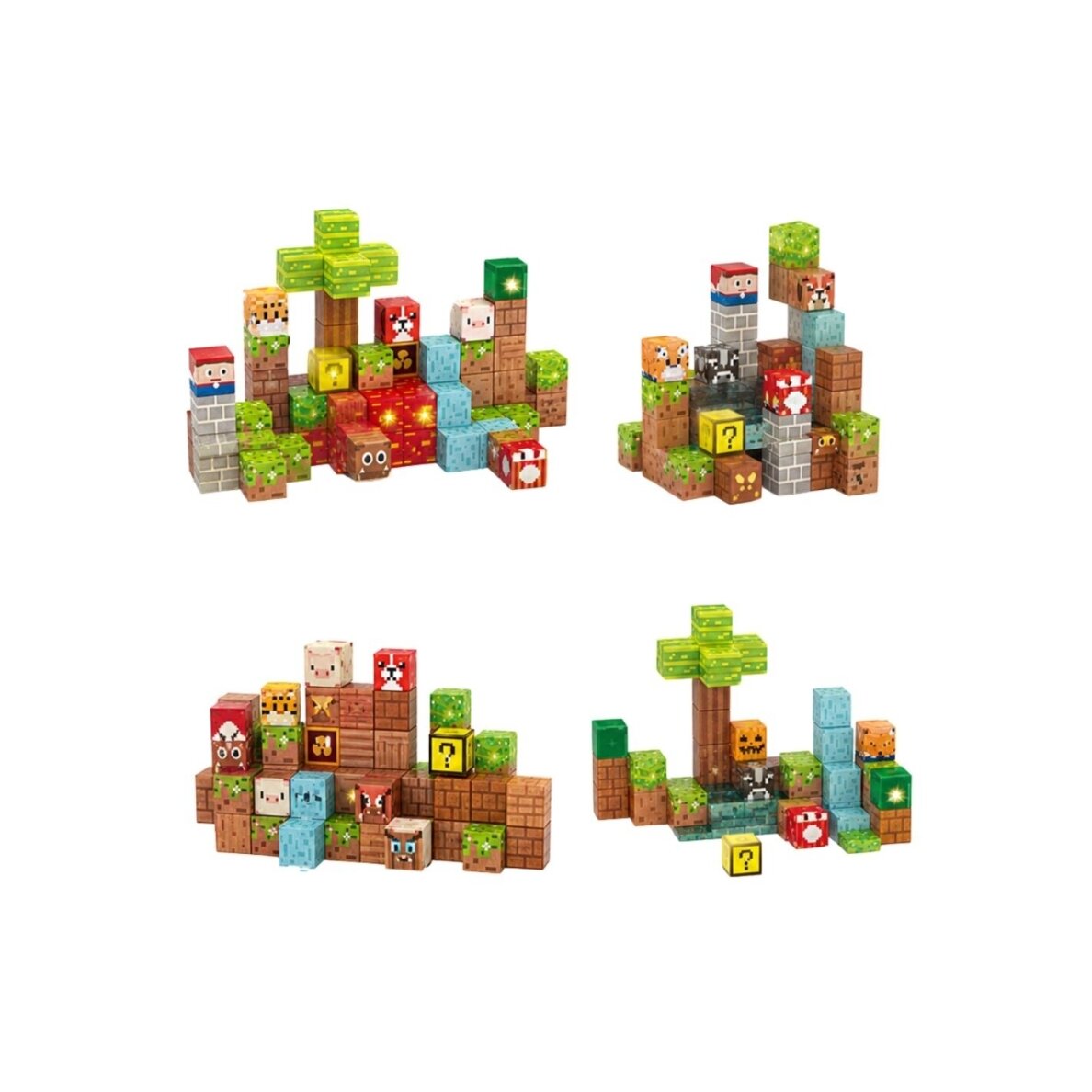 Magnetinės kaladėlės „Miškas“ 58922 2