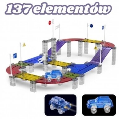 Magnetinė lenktynių trasa 54900