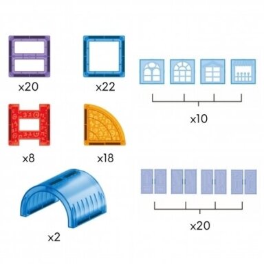 Magnetinės kaladėlės 54856
