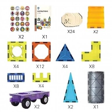 Magnetinės kaladėlės 54870