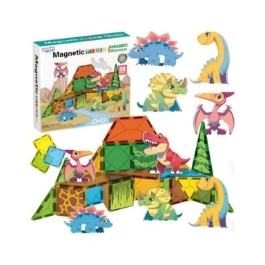 Magnetinės kaladėlės „Dino“ 558390