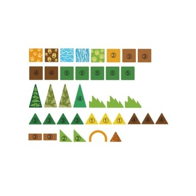 Magnetinės kaladėlės “Džiunglės“ 558600