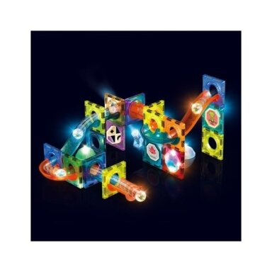 Magnetinės kaladėlės „Kamuoliukų trasa“ 40017