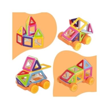 Magnetinės kaladėlės „Mašina“ 55044