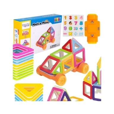 Magnetinės kaladėlės „Mašina“ 55044