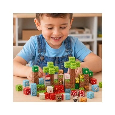 Magnetinės kaladėlės „Miškas“ 58922