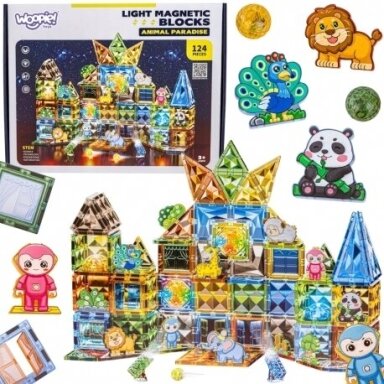 Magnetinės konstravimo kaladėlės 55938