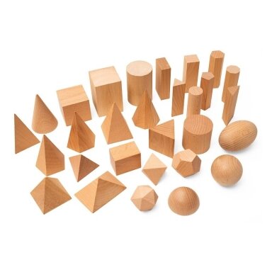 Medinės geometrinės figūros TY0029