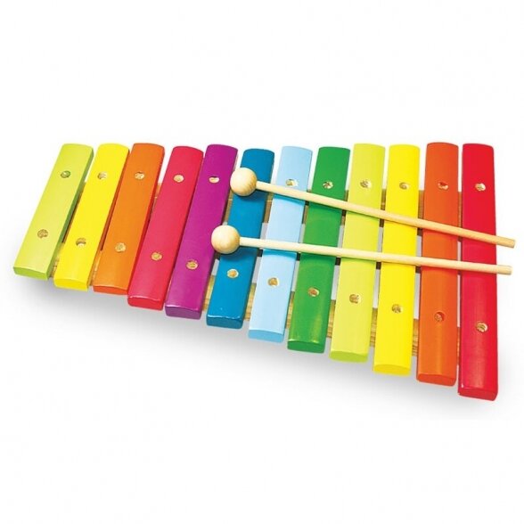 Medinis ksilofonas NT9302 Medinis ksilofonas NT9302