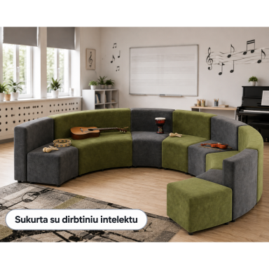 Minkštasis komplektas FORMA 4 Minkštasis komplektas FORMA 4