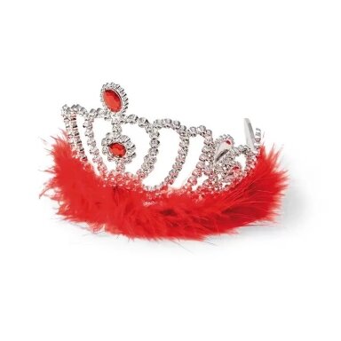 Raudona tiara KK0485