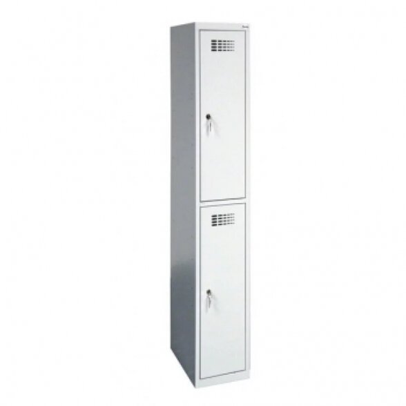 Sekcinė dviejų durų metalinė persirengimo spintelė SUS 312 W Sekcinė dviejų durų metalinė persirengimo spintelė SUS 312 W